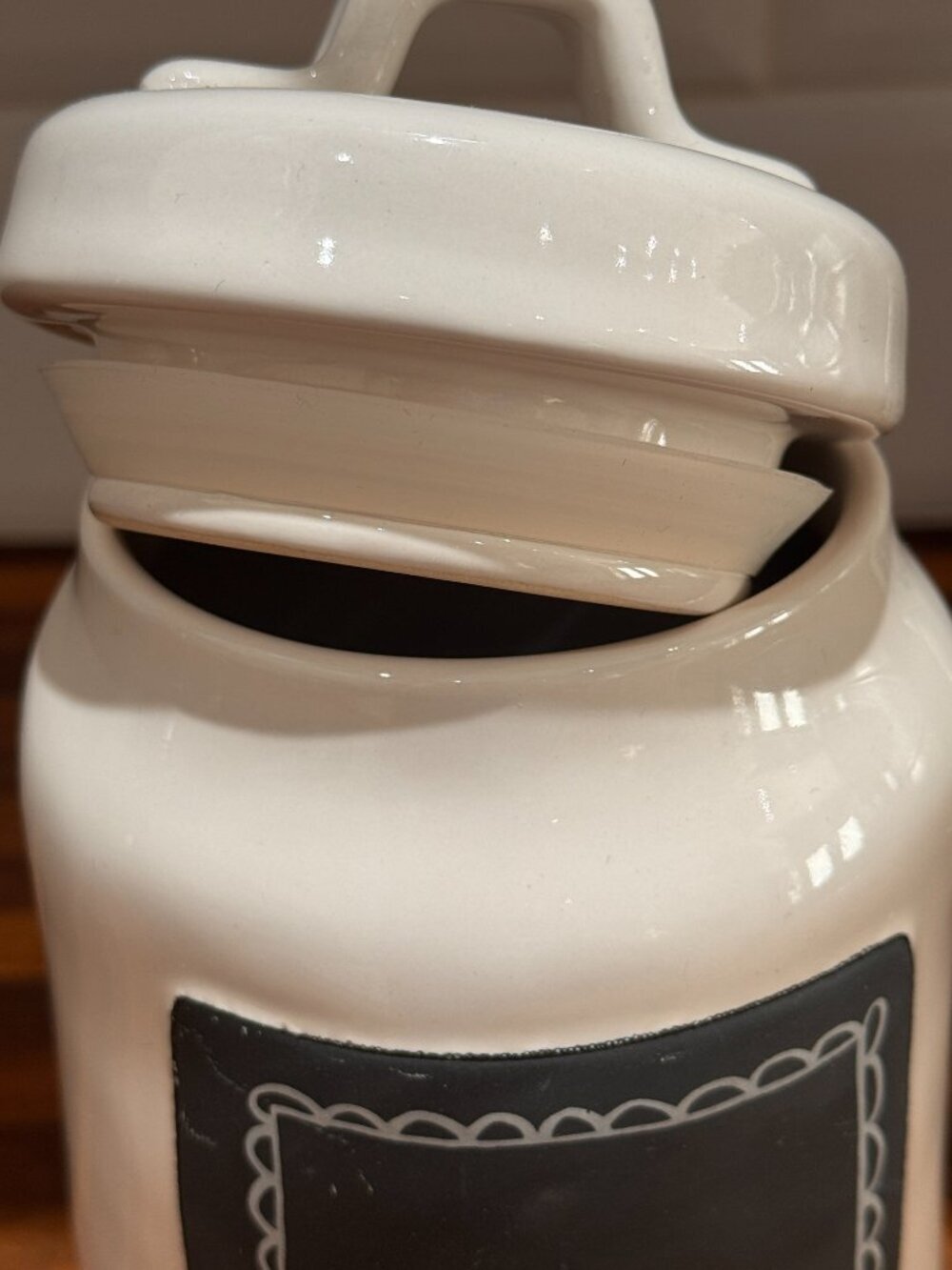 Fresh Baked!  Rae Dunn Take Note Chalkboard Container - Picture 3 of 4